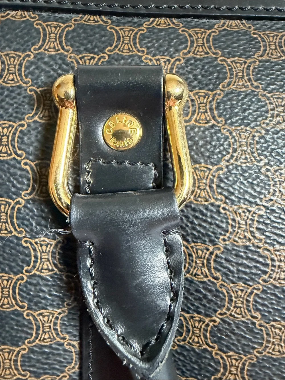 Authentic Celine Macadam Handbag